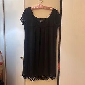 Muse Little Black Dress with Pockets and Cut-Outs around arms and hem